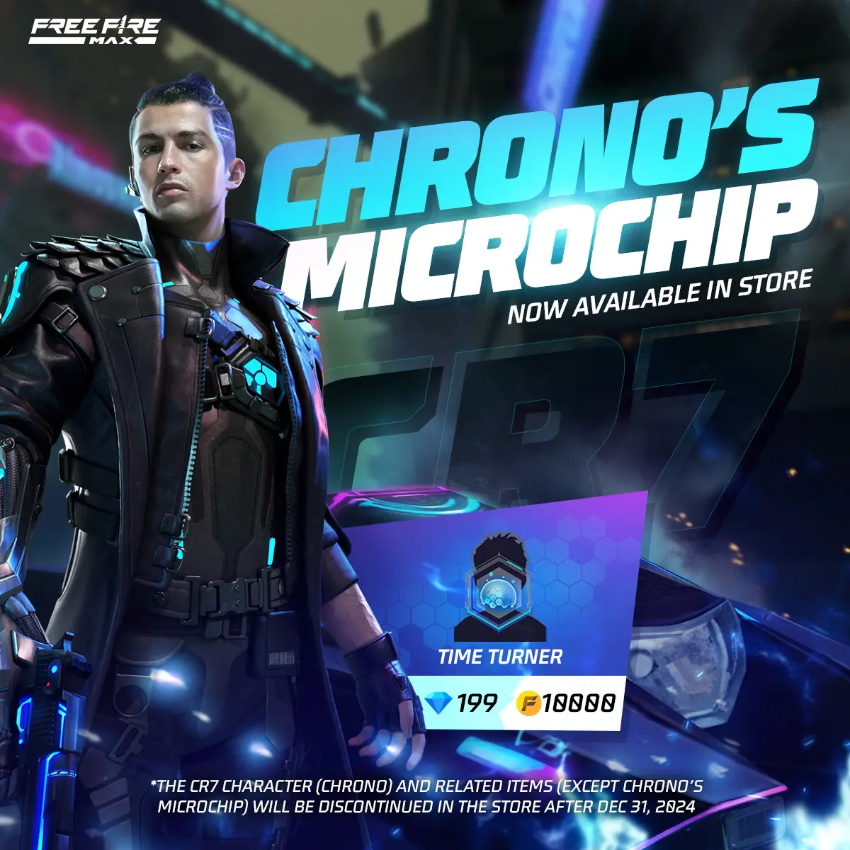 Free Fire Chrono Microchip