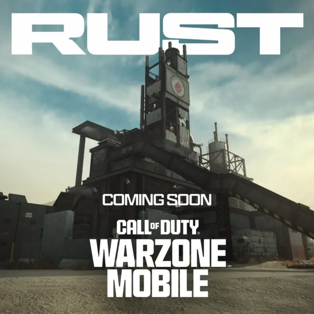 RUST Map is coming to Warzone Mobile this April